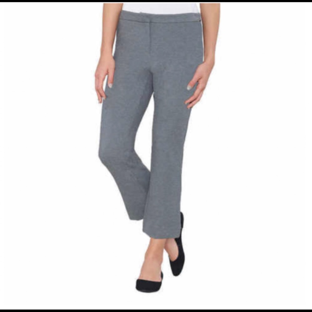 Max & Mia Capri Crop Dress Pull On Ponte Legging Pants